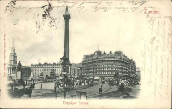 London Trafalgar Square Kutsche