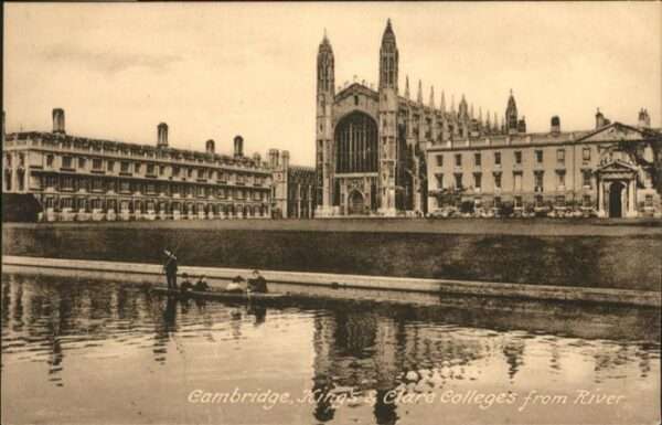 Cambridge Cambridgeshire Kings Clare Colleges River