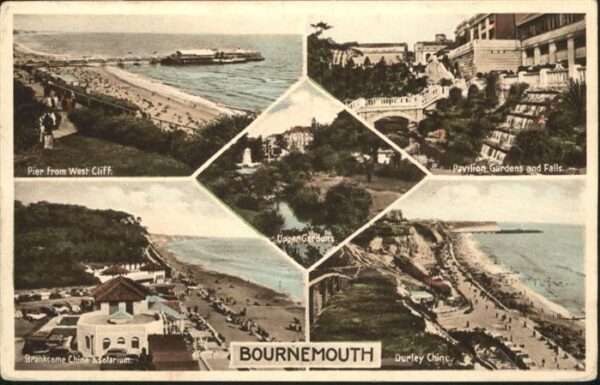 Bournemouth Durley Chine Pavillons garden West Clif
