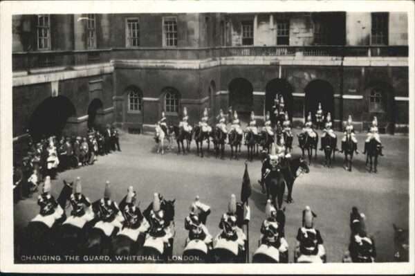 London Changing Guard Ehitehall