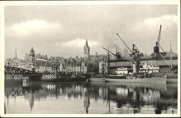 Aberdeen City Harbour Schiff