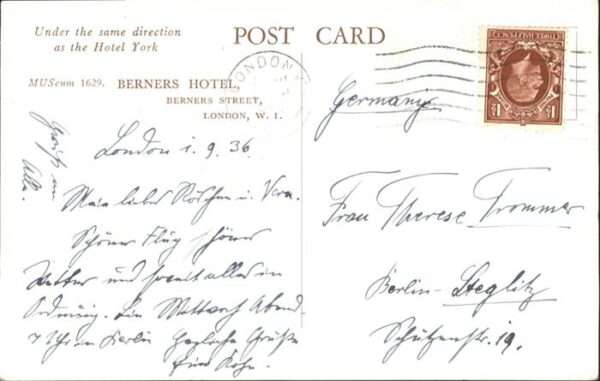London Bernes Hotel – Bild 2