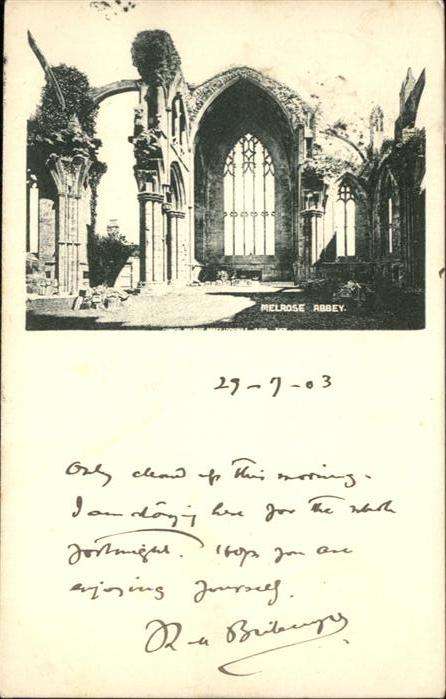 Melrose & District Melrose Abbey