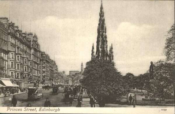 Edinburgh Scotland Princess Street