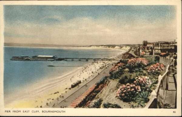 Bournemouth Pier from East Cliff