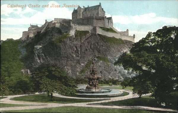 Edinburgh Scotland Edinburgh Castle
Ross Fountain