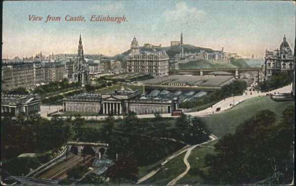 Edinburgh Scotland Castle