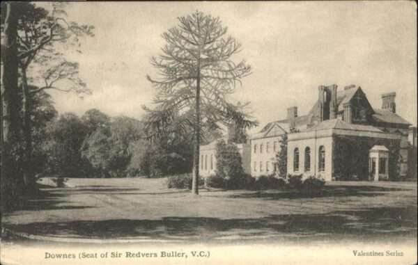Crediton Devon Downes Seat of Sir Redvers Buller
