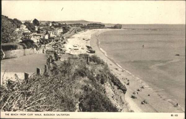 Budleigh Beach
Cliff Walk Budleigh Salterton