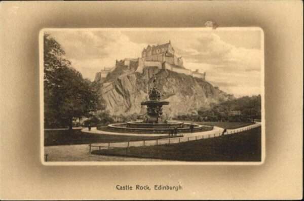 Edinburgh Scotland Castle Rock