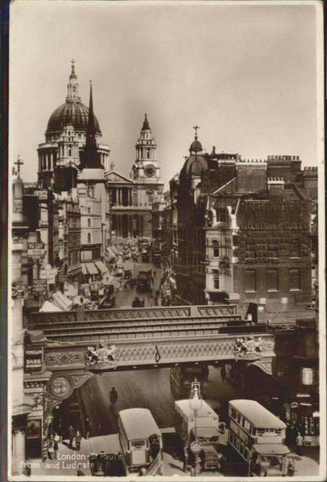 London St. Pauls
Ludgate Hill