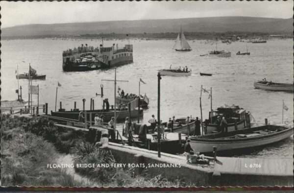 Sandbanks Floating Bridge Ferry Boats