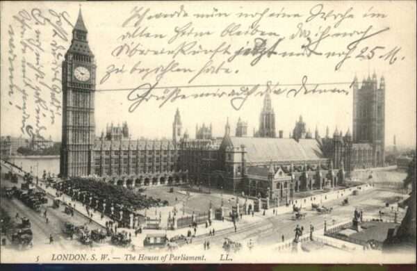 London Houses of Parliament
