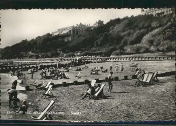 Folkestone Leas Cliff
Beach