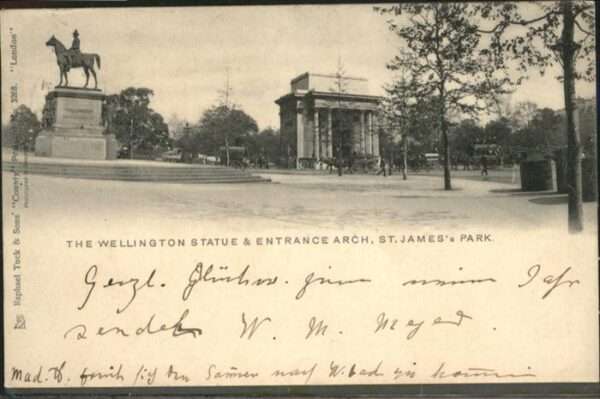 London Wellington Statue
Entrance Arch St. ja