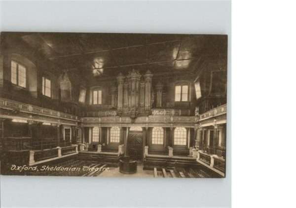 Oxford Oxfordshire Sheldonian Theatre