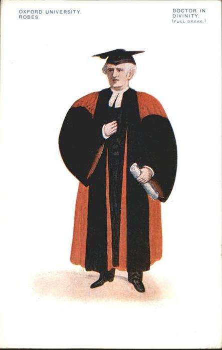 Oxford Oxfordshire University Robes