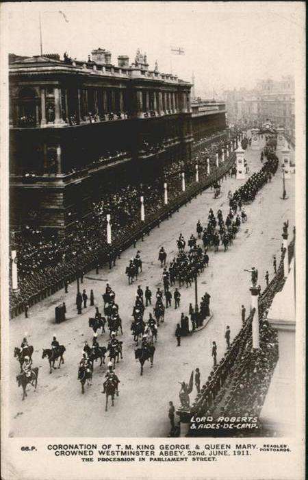 London Coronation of King George & Queen Mary