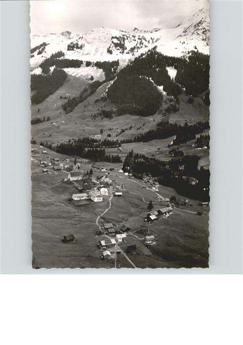 Kleinwalsertal Fliegeraufnahme