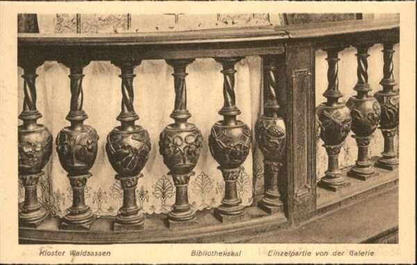 Bibliothek Library Kloster Bibliotheksaal Galerie