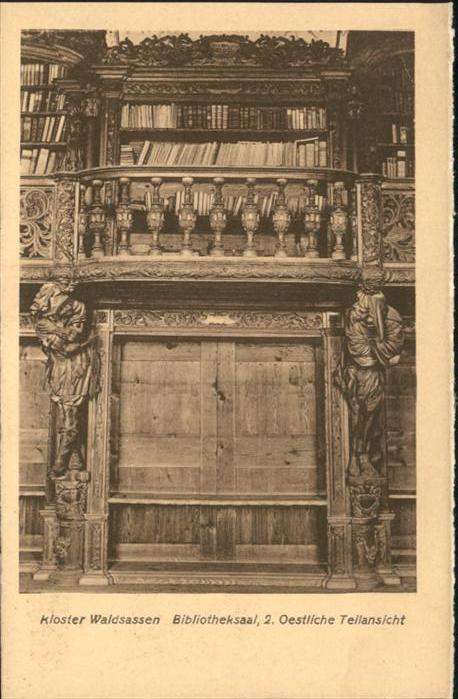 Bibliothek Library Kloster Bibliotheksaal