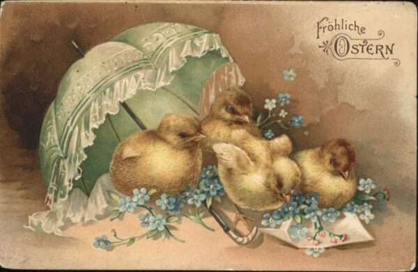 Ostern Easter Paques Küken