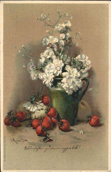 Sivers Blumen Erdbeeren