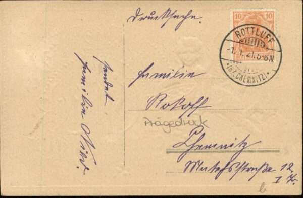Neujahr Engel Uhr – Bild 2
