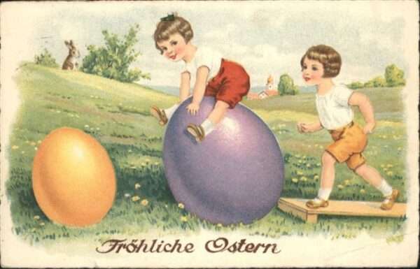 Ostern Easter Paques Kinder Osterei Sport