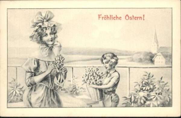 Ostern Easter Paques Frauen