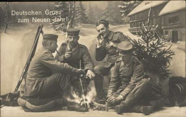 Soldatenleben Neujahr