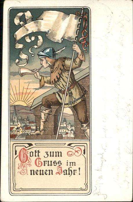 Neujahr Trompete