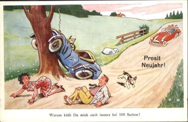 Neujahr Auto
