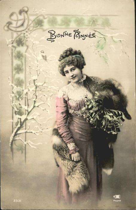 Neujahr Frau Pelz