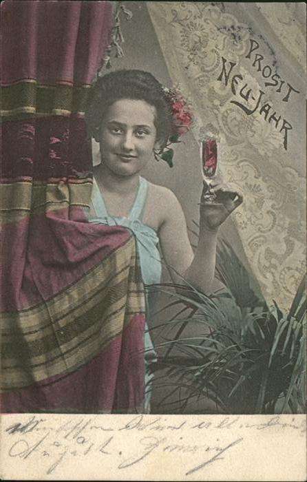 Neujahr Frau