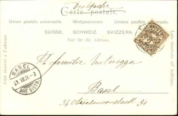 Trompeter Scheffel Behüt dich Gott Neujahr – Bild 2