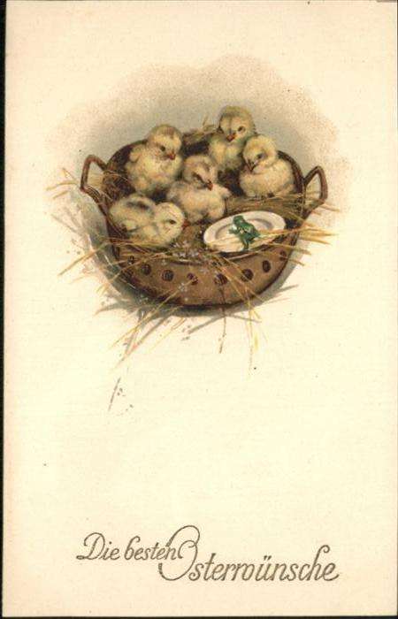 Ostern Easter Paques Küken Frosch
