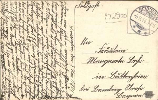 Ostern Easter Paques Frau Korb Eier – Bild 2