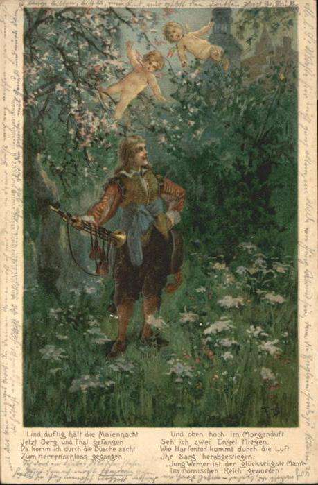 Trompeter Scheffel Engel