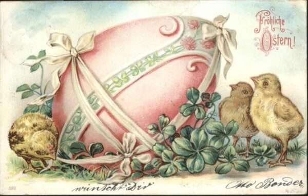 Ostern Easter Paques Ei Küken