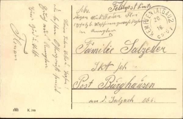 Schwarz Weiss Rot Fahne Ostern – Bild 2