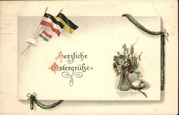 Schwarz Weiss Rot Schwarz-Gold Ostern