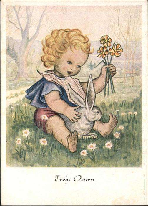 Ostern Easter Paques Kind Mädchen