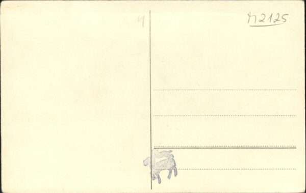 Scherenschnitt Schattenbildkarte Schwein – Bild 2