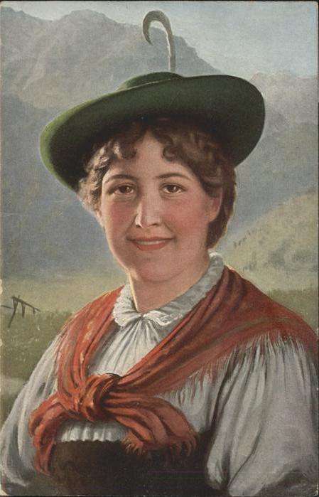 Trachten Gotha Frau