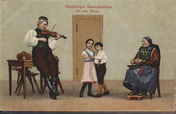 Trachten Bauern Altenburg Walzer Geige Kinder