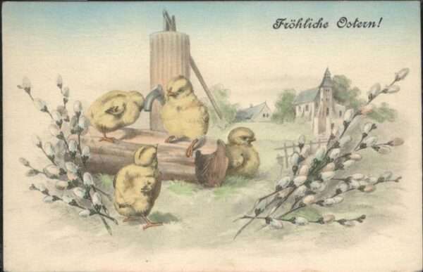 Ostern Easter Paques Küken