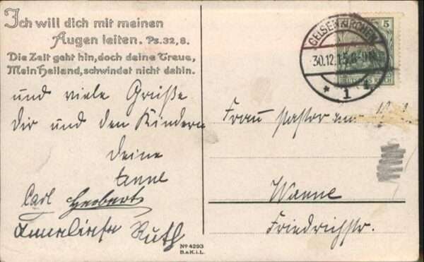 Schwarz Weiss Rot Segensgrüsse Neujahr – Bild 2