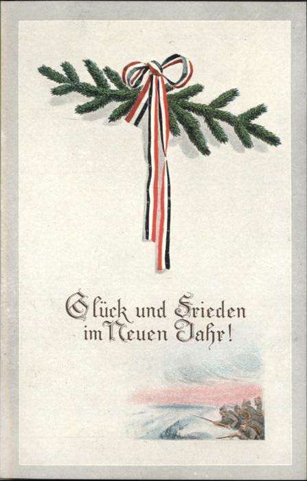 Schwarz Weiss Rot Neujahr