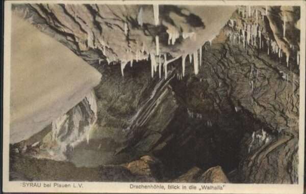 Hoehlen Caves Grottes Drachenhöhle Tropfstein Walhalla